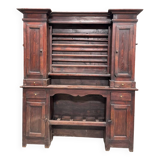 19th century folk art credenza