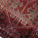 Antique Turkish Konya handmade prayer rug 2.7' x 3.6' 1920s - 1C1220