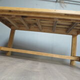 Table de ferme en bois "recyclé"