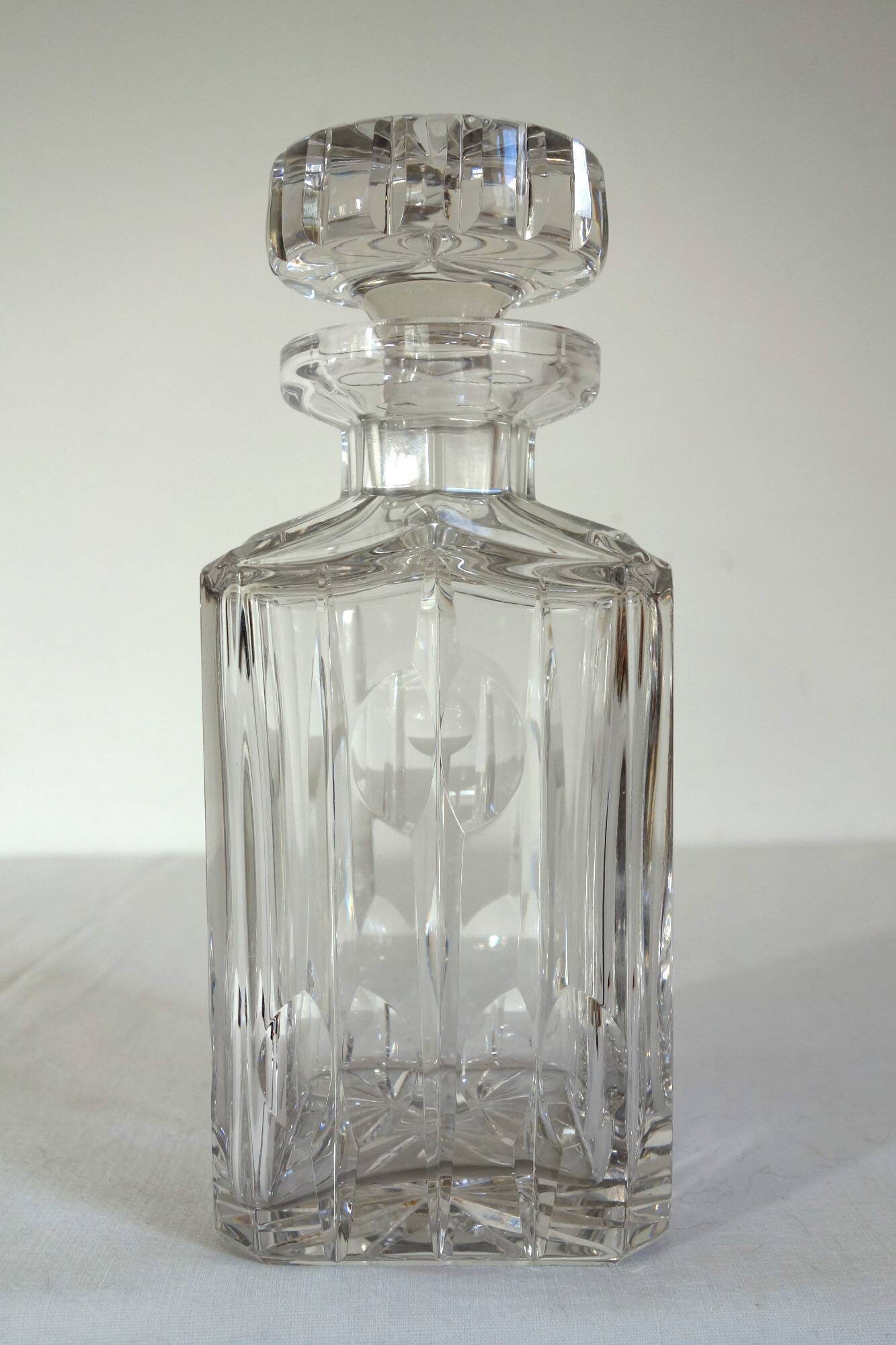 crystal whiskey decanter, Germany, 1970s