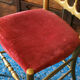 Chaise Napoléon III style Chiavari en bois doré