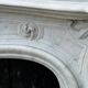 Remarkable Louis XV Style Fireplace, In Carrara Marble Circa 1880