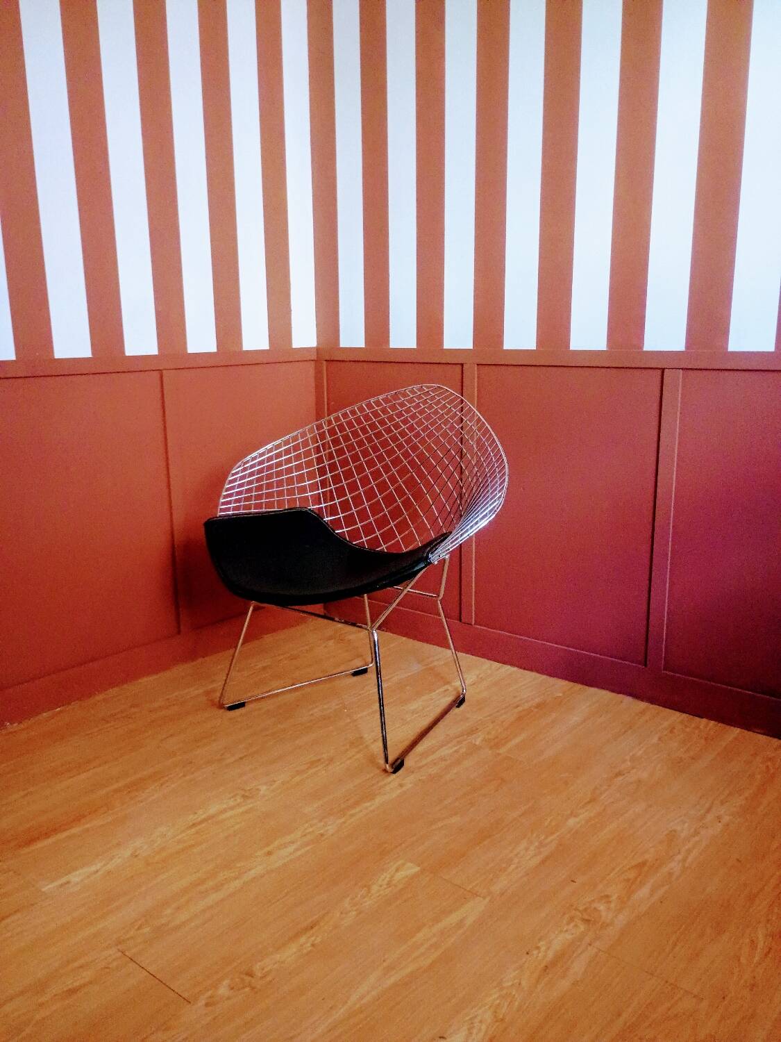 Fauteuil métal diamond