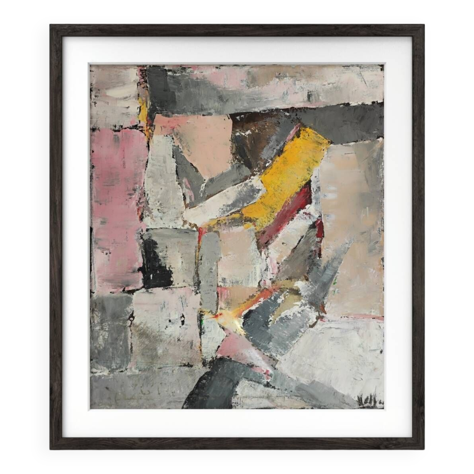 Old painting dated 1966