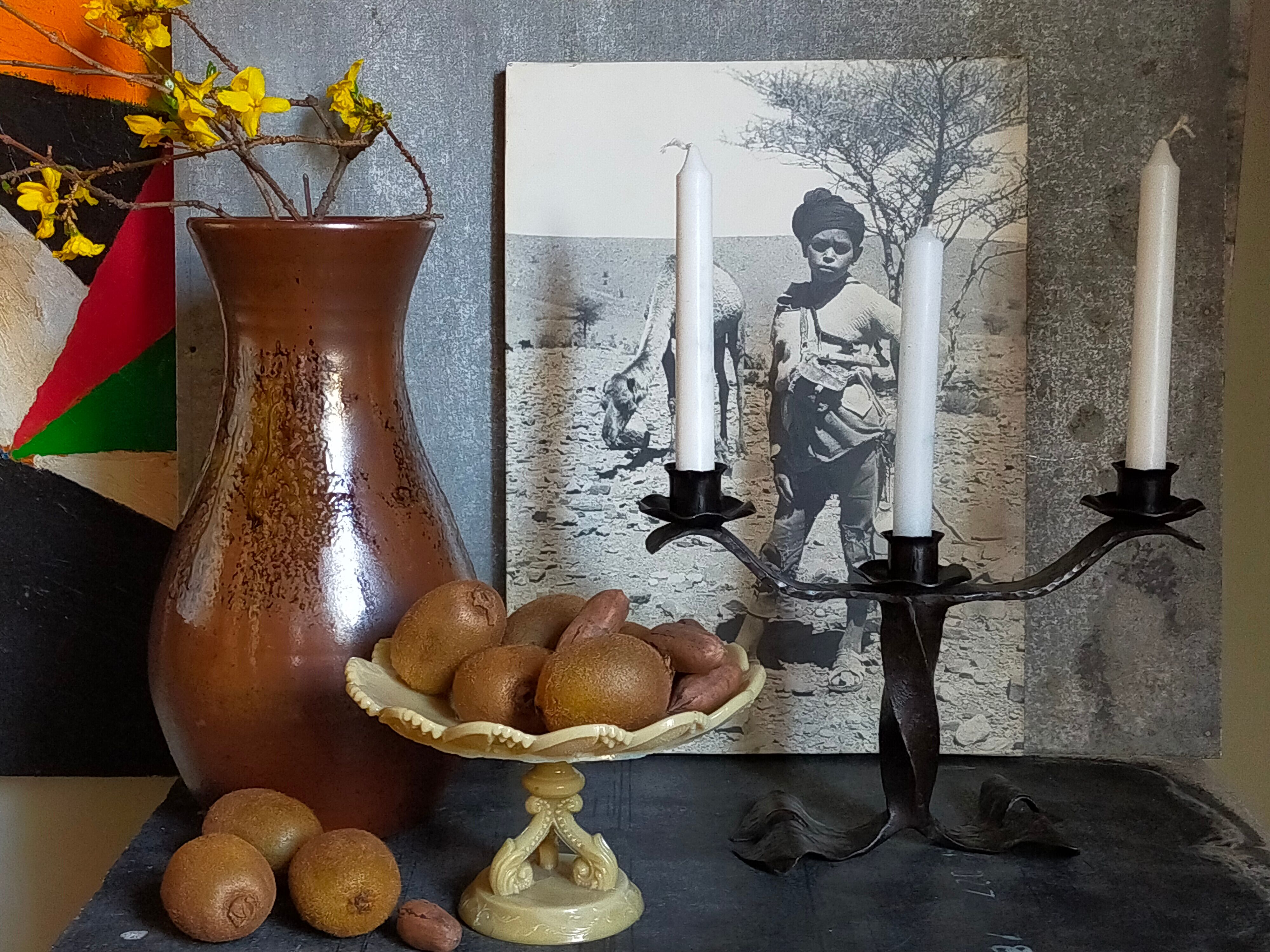 Opaline cake cup early twentieth century