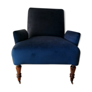 fauteuil crapaud velours