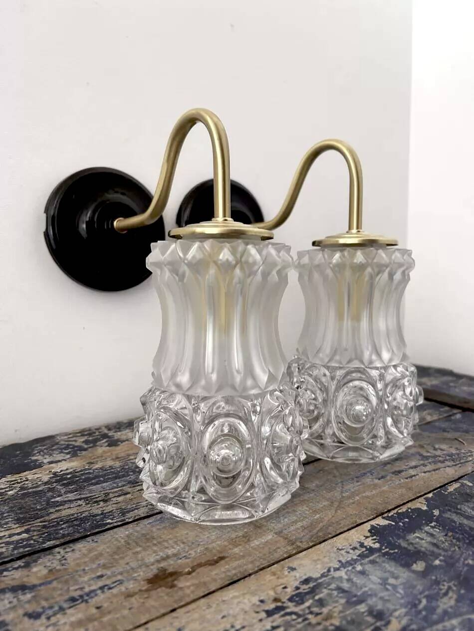 Pair of Art Deco wall sconces