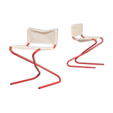 60s Erik Magnussen ‘z-chair’ foldable for Torben Orskov, set of 2