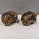 Ceramic elephants as salt and pepper sets made for Danish Søholm 1970-1980s.