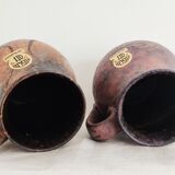 Set of 2 Ruscha vases 1970