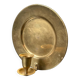 Vintage brass wall candle holder sconce diameter 18 cm