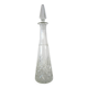 Old Saint Louis crystal wine carafe, Massenet model n°9