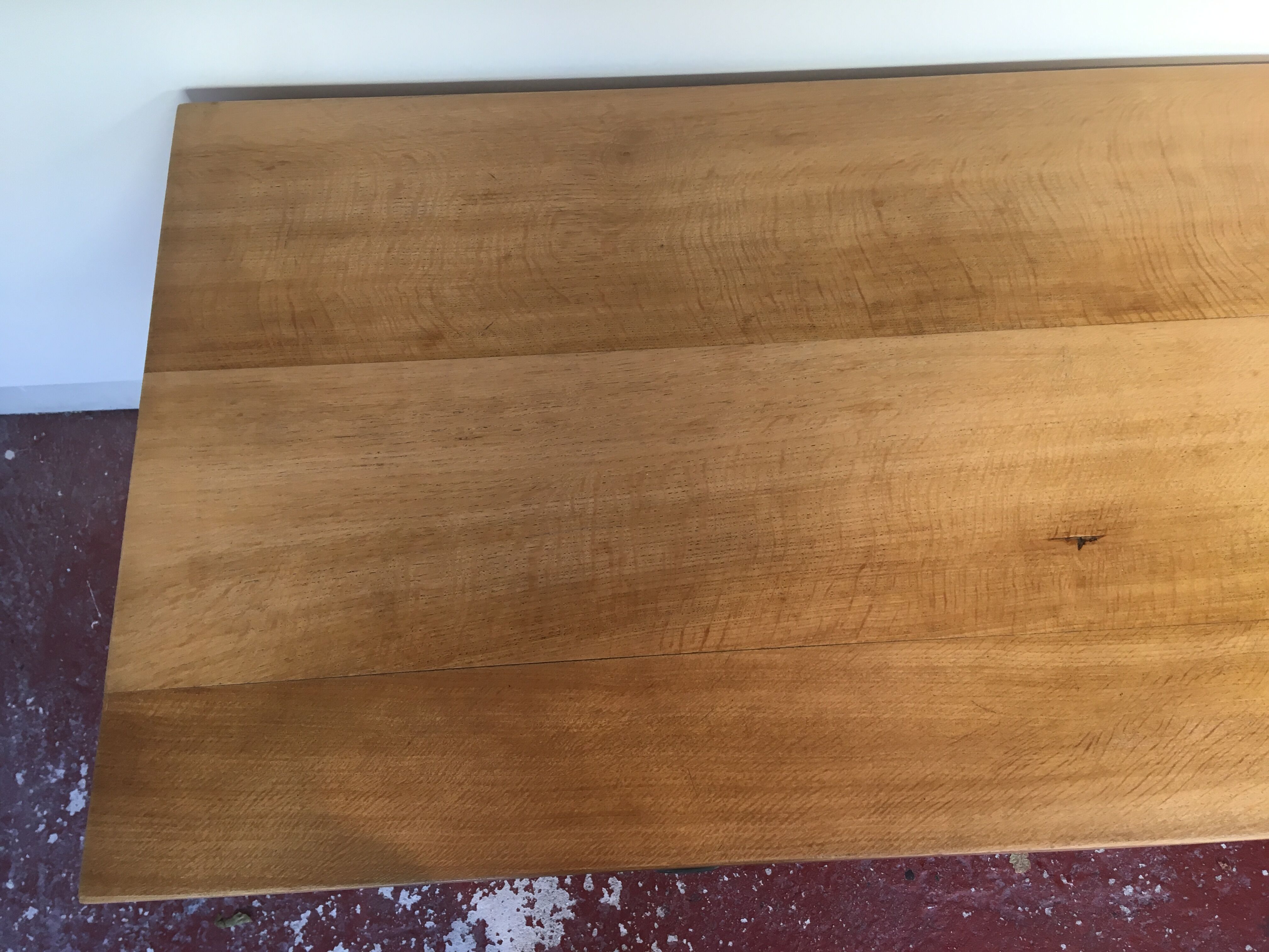 Farm table, 10 drawers