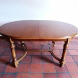 Solid wood dining table