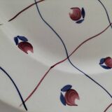 Large vintage gien chevreuse model dish