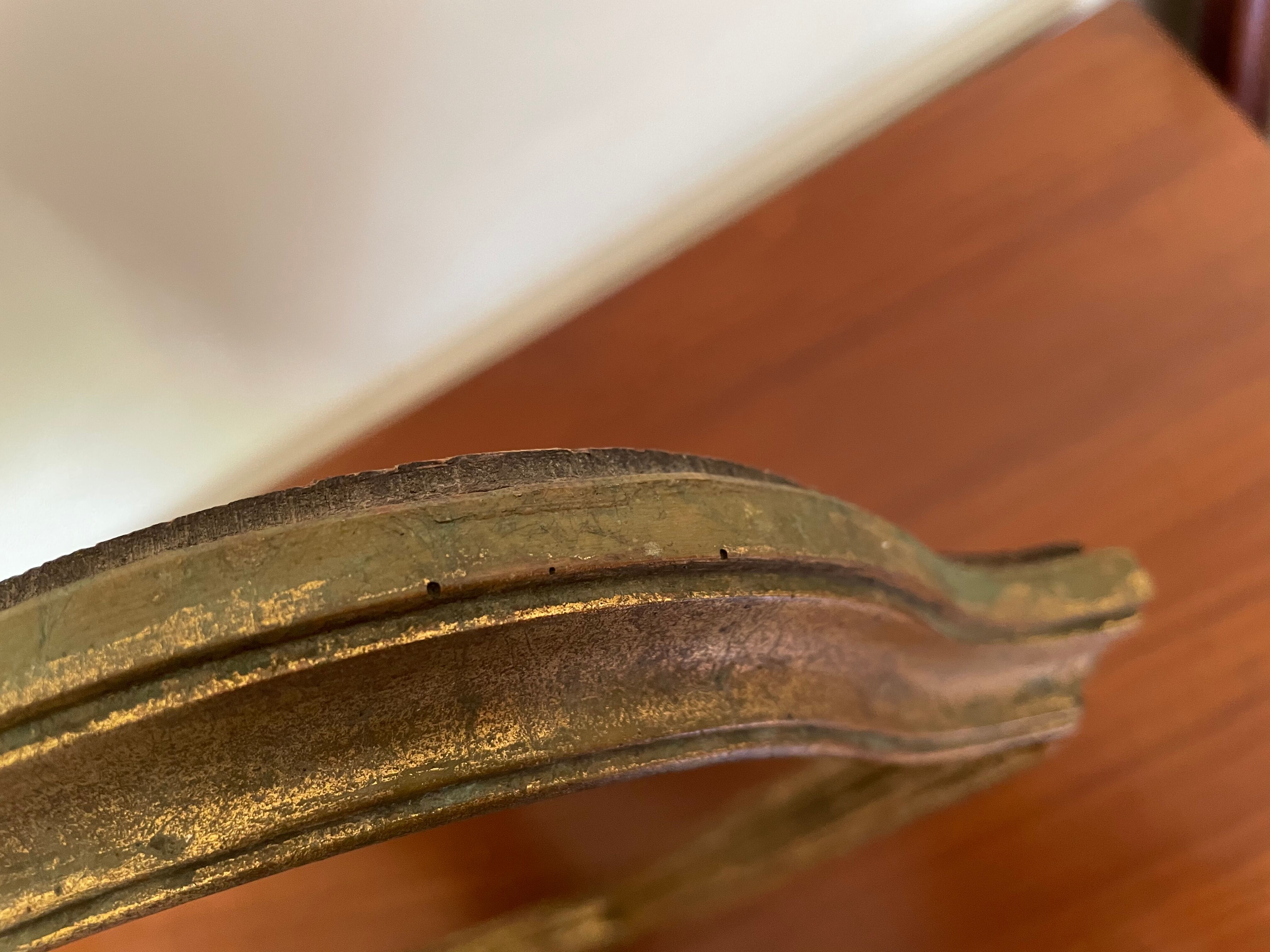 Vintage gold mirror 42 x 30