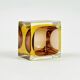 Sommerso Murano Glass Ashtray by Flavio Poli for Seguso, Italy, 1970s