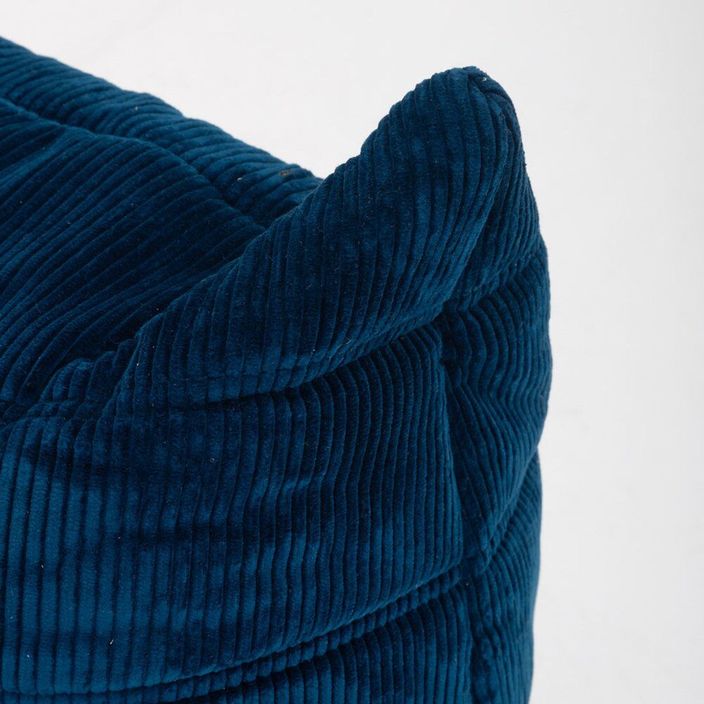 Canapé trois places Togo en tissu bleu foncé par Michel Ducaroy pour Ligne Roset