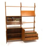 Teak "system" library, Denmark, 1960