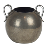 Vase art déco en étain  par Jean Després