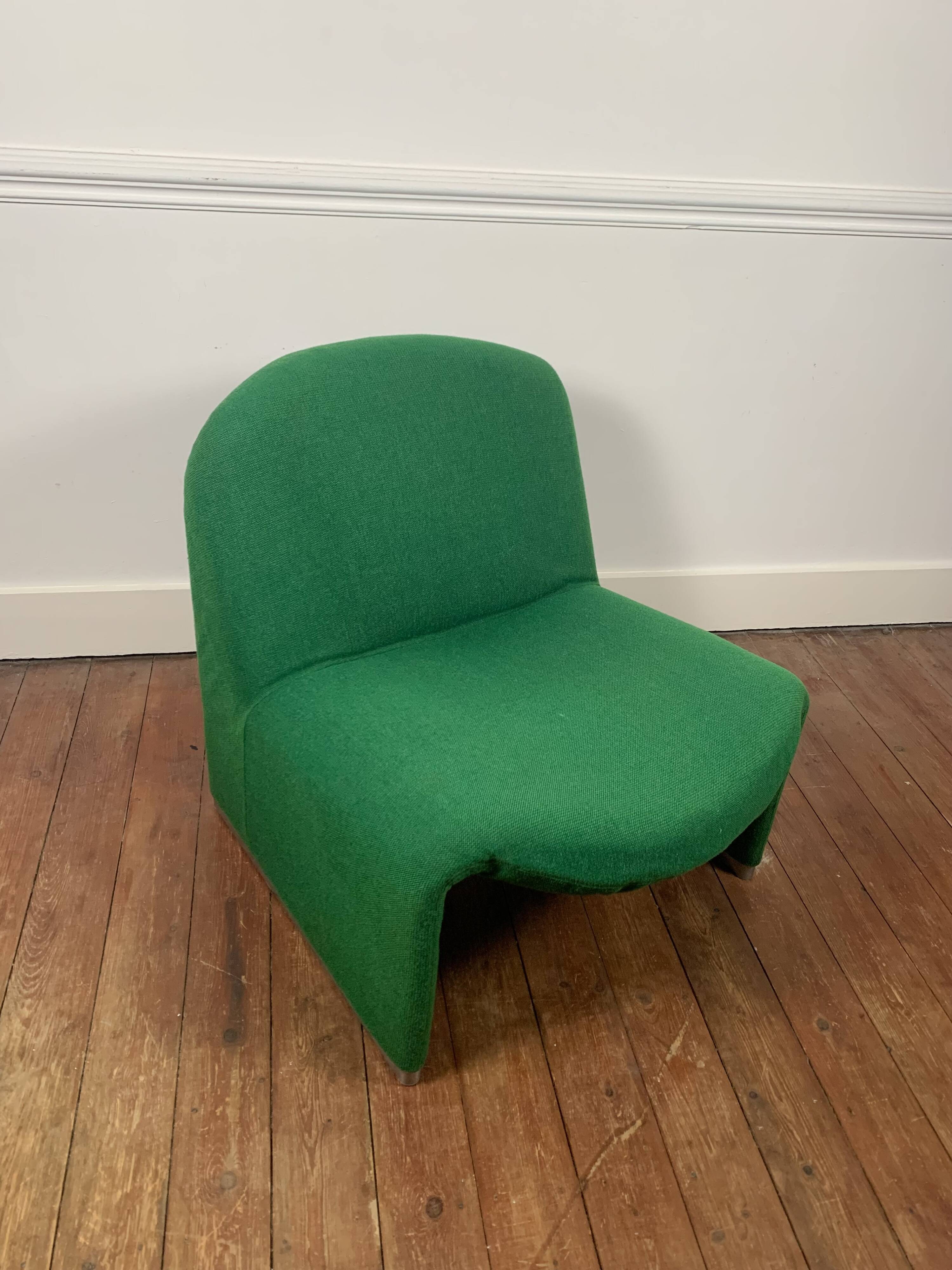 Alky armchair by G. Piretti – Emerald green, 1970s