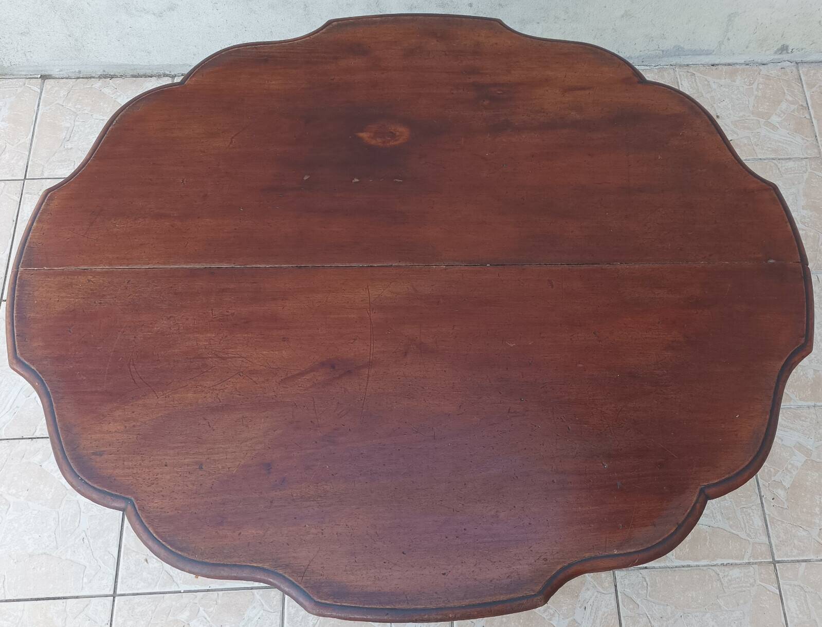 Table style anglais en acajou 19ème