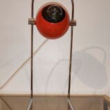 Lampe à poser vintage 1980 eyes ball red