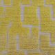 Moroccan Berber rug in lemon yellow with reliefs
