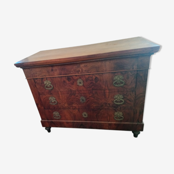Walnut restoration chest of drawers 4 drawers