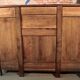 Bureau de pente en frêne et acacia XIXe