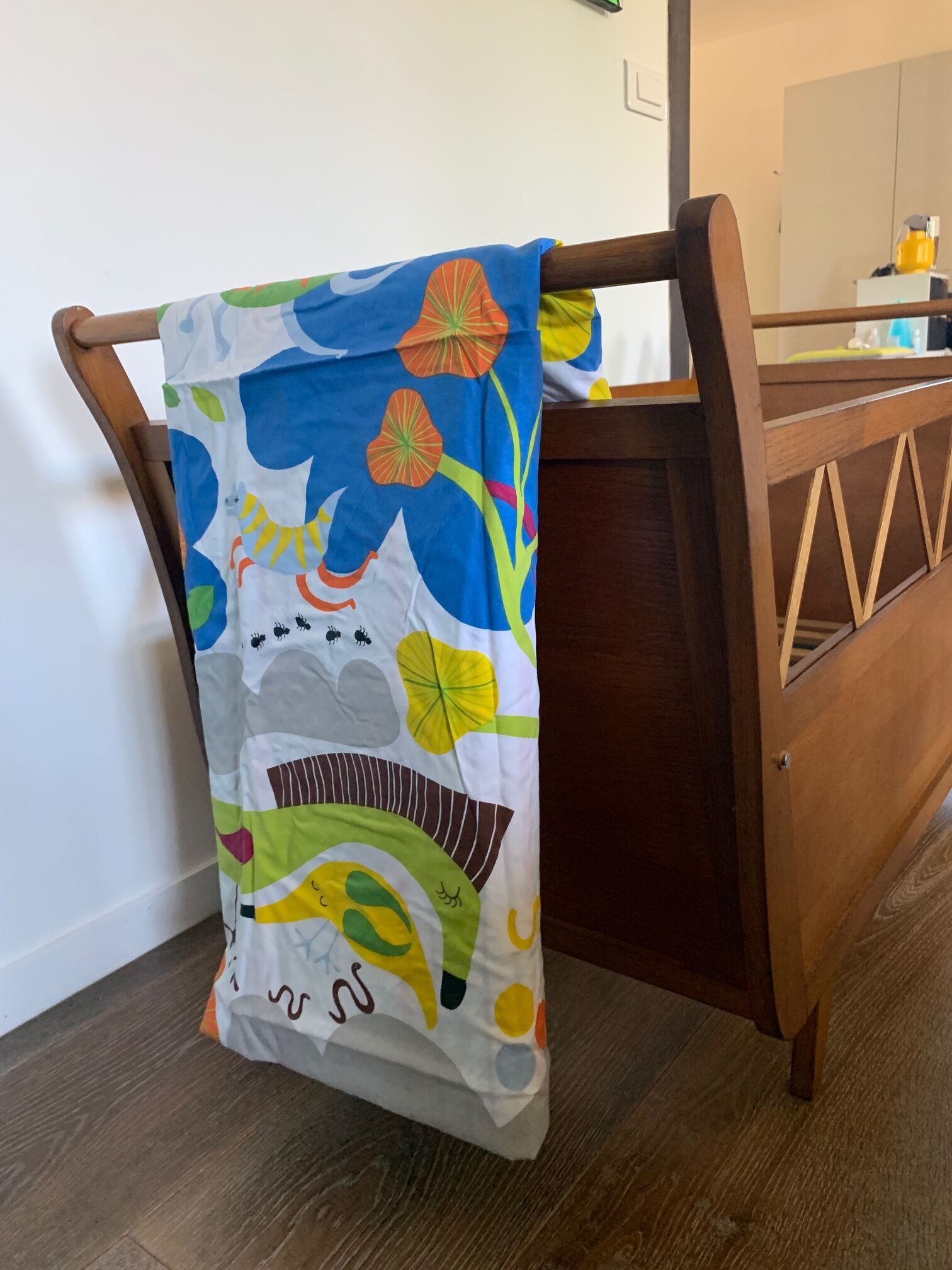 Vintage baby cot