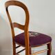 Chaise bois style Louis Philippe