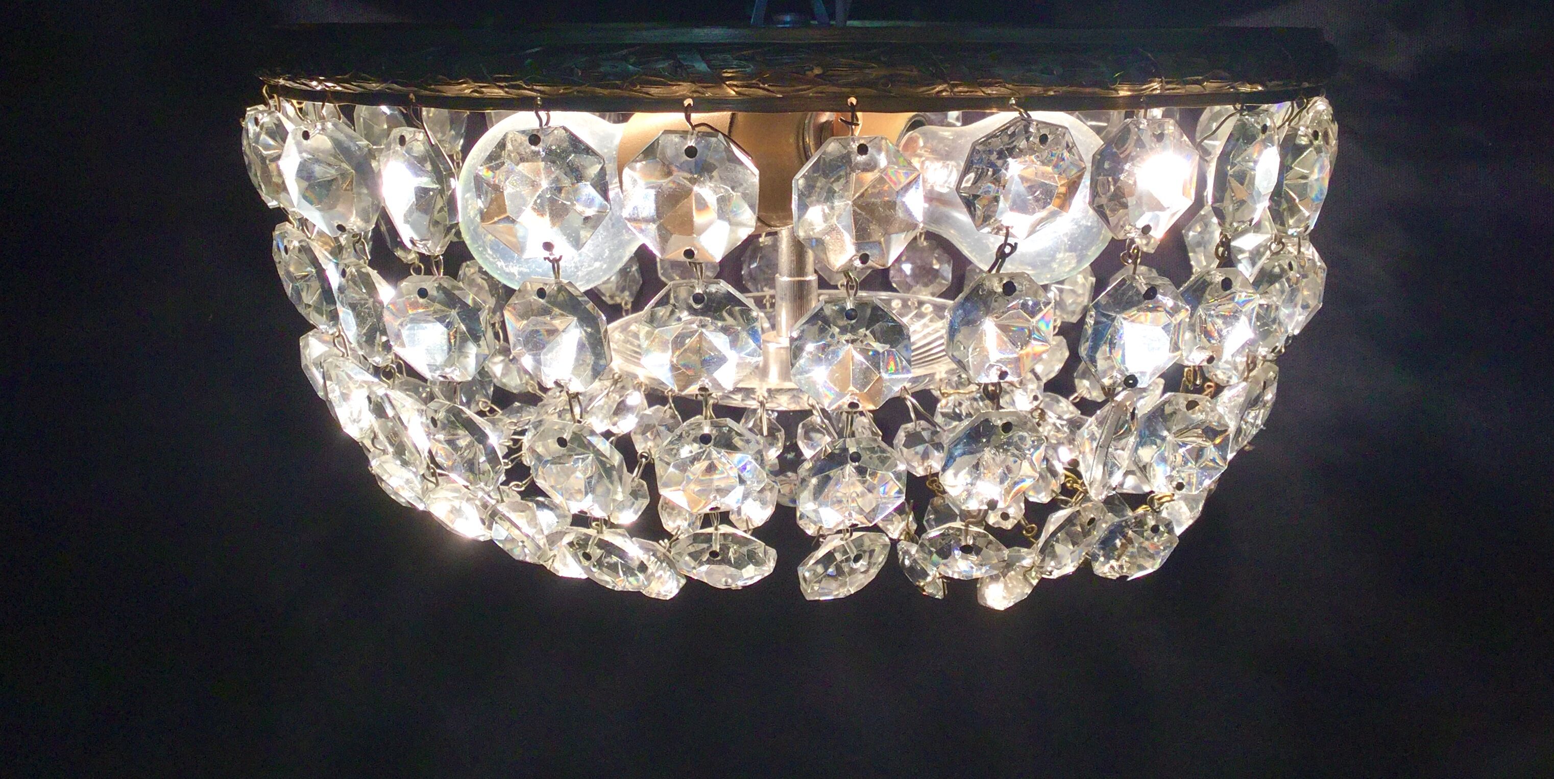 Bronze and Crystal Ceiling