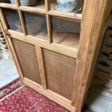 Vitrine parisienne ancienne décapée