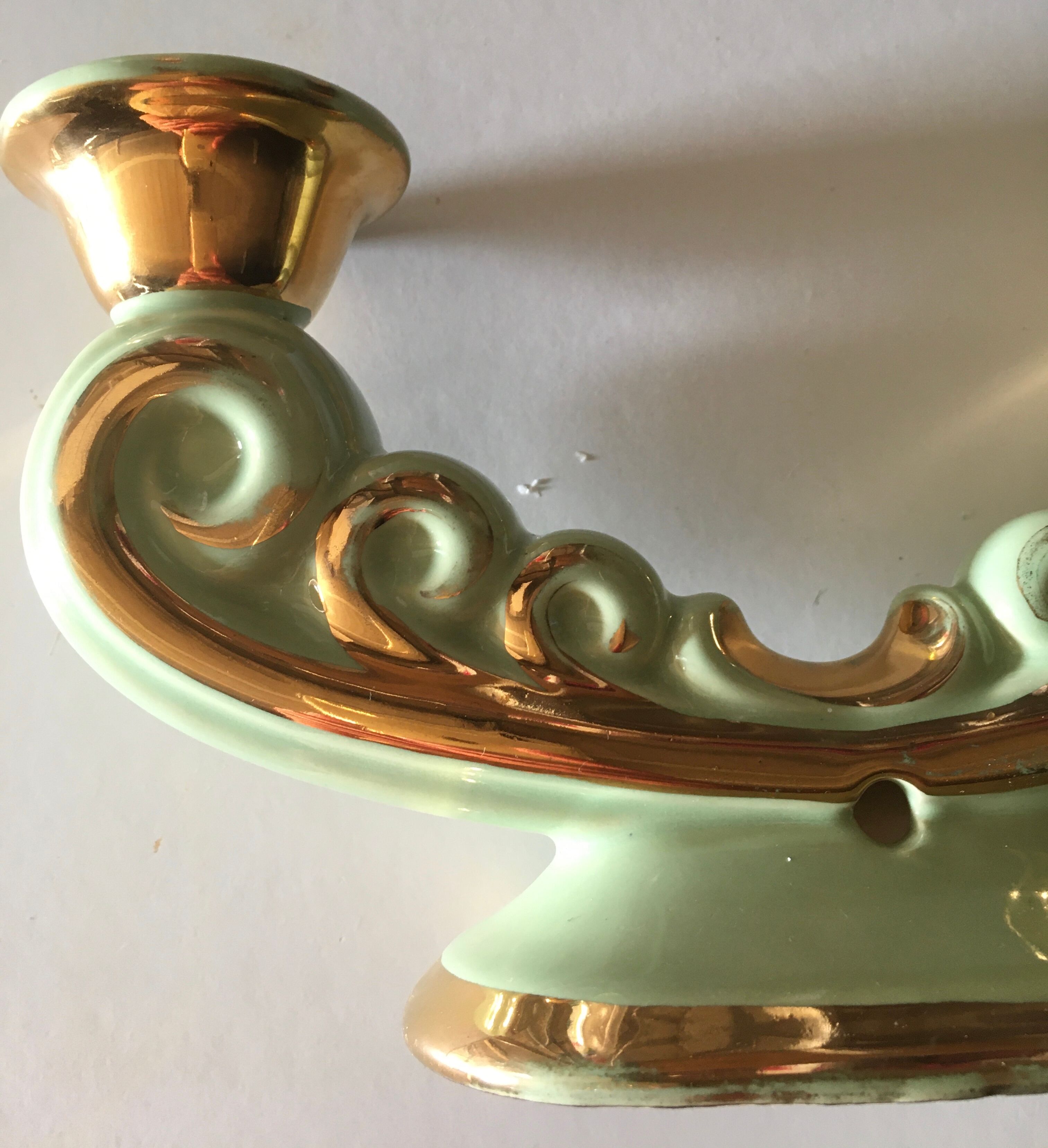 Art Deco ceramic chandelier