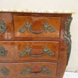 Dresser en marquetry style lLuis XV
