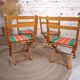 Chaises pliantes enfants