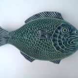 Vintage dish, slurry, fish-shaped