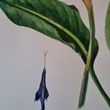 Botanical board, hand painted