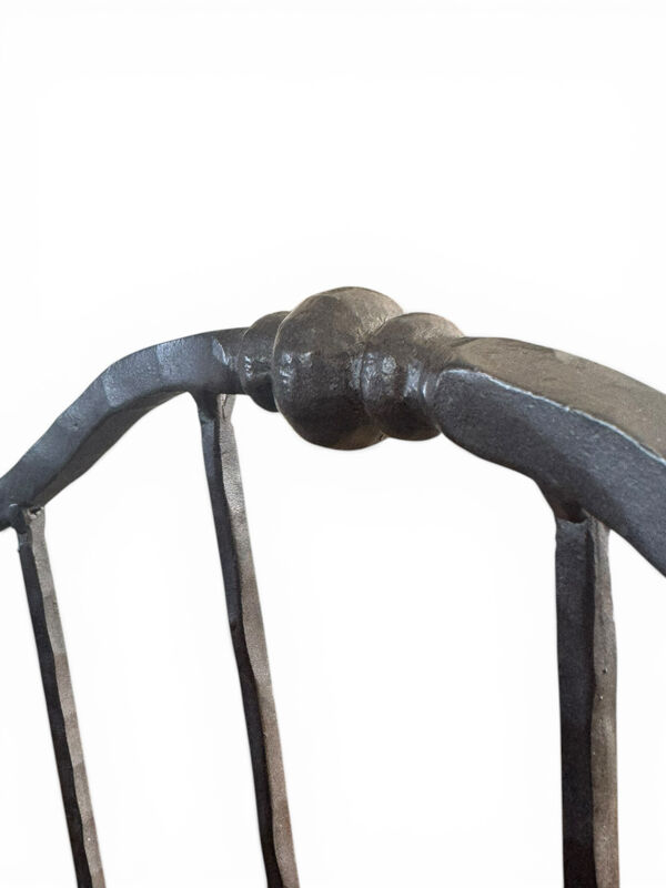 6 chaises fer forgé artisanales provençale