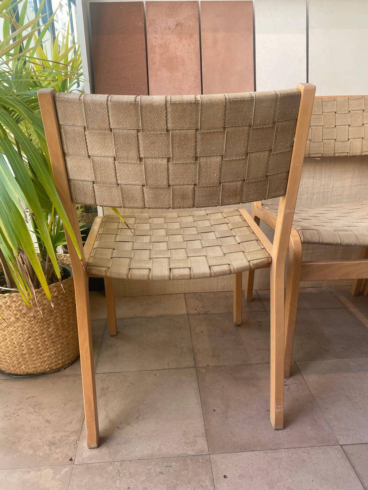 Vintage chairs by designer Peter Hvidt