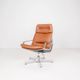4 High Commander Office Chairs by Jorge Zalszupin - Brazil - 1980s