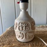 Tremaen pottery lamp base 70s Scandinavian