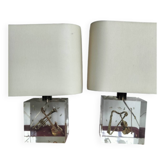 Pair of table lamps