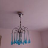 Chandelier Murano drops of water Paolo Venini