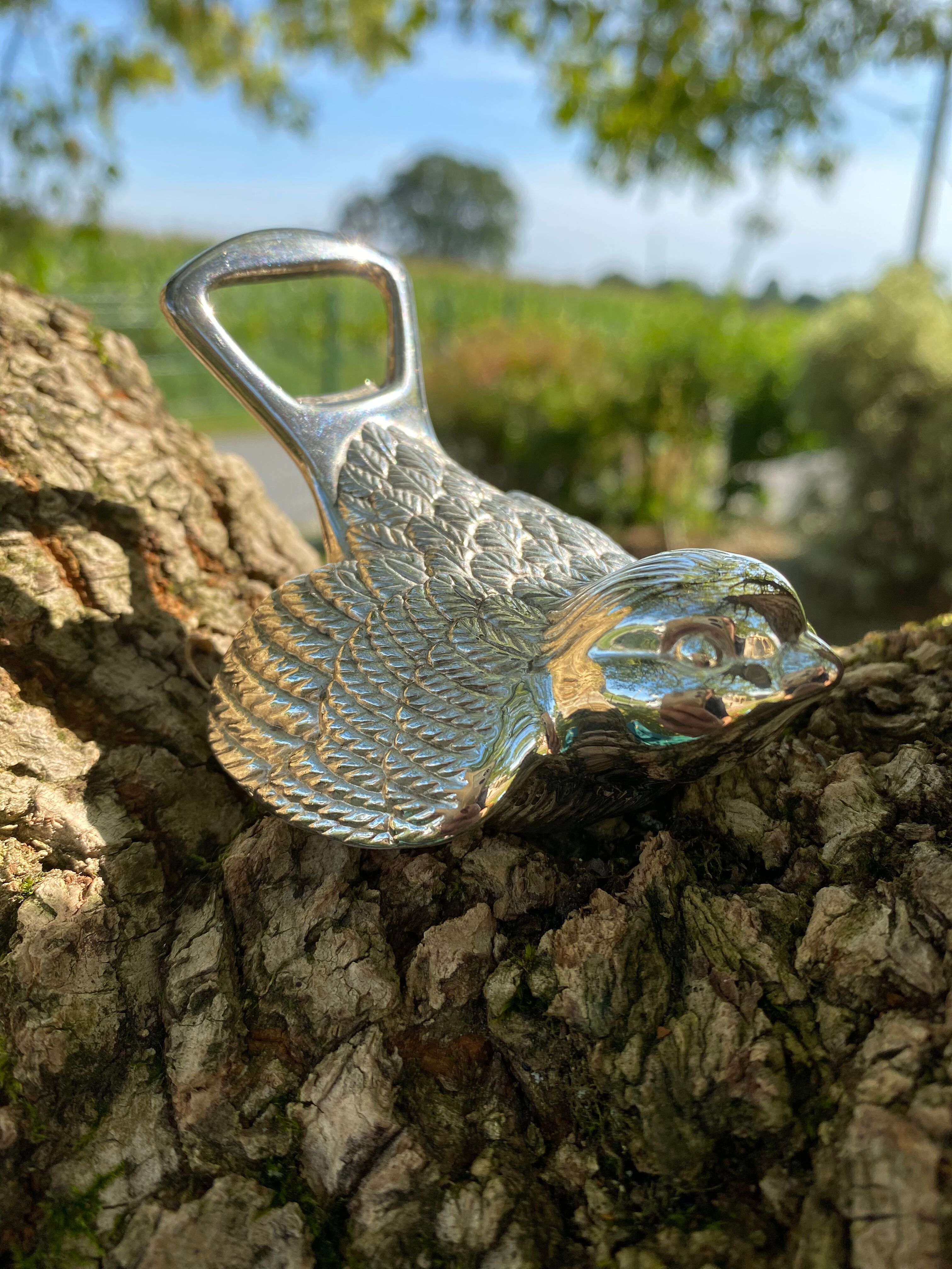 Open bottle bottle opener bird