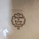 Plat de service en porcelaine Digoin