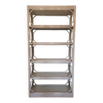 Bamboo shelf. Vintage 80s