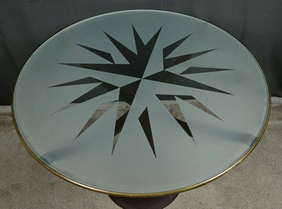 Astrolabe Table by Oscar Tusquets, Aleph Collection, Driade Edition – 1988