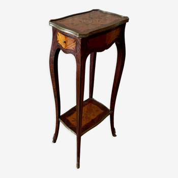 Side table Louis XV style, nineteenth century